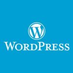 logo de wordpress, création de site vitrine